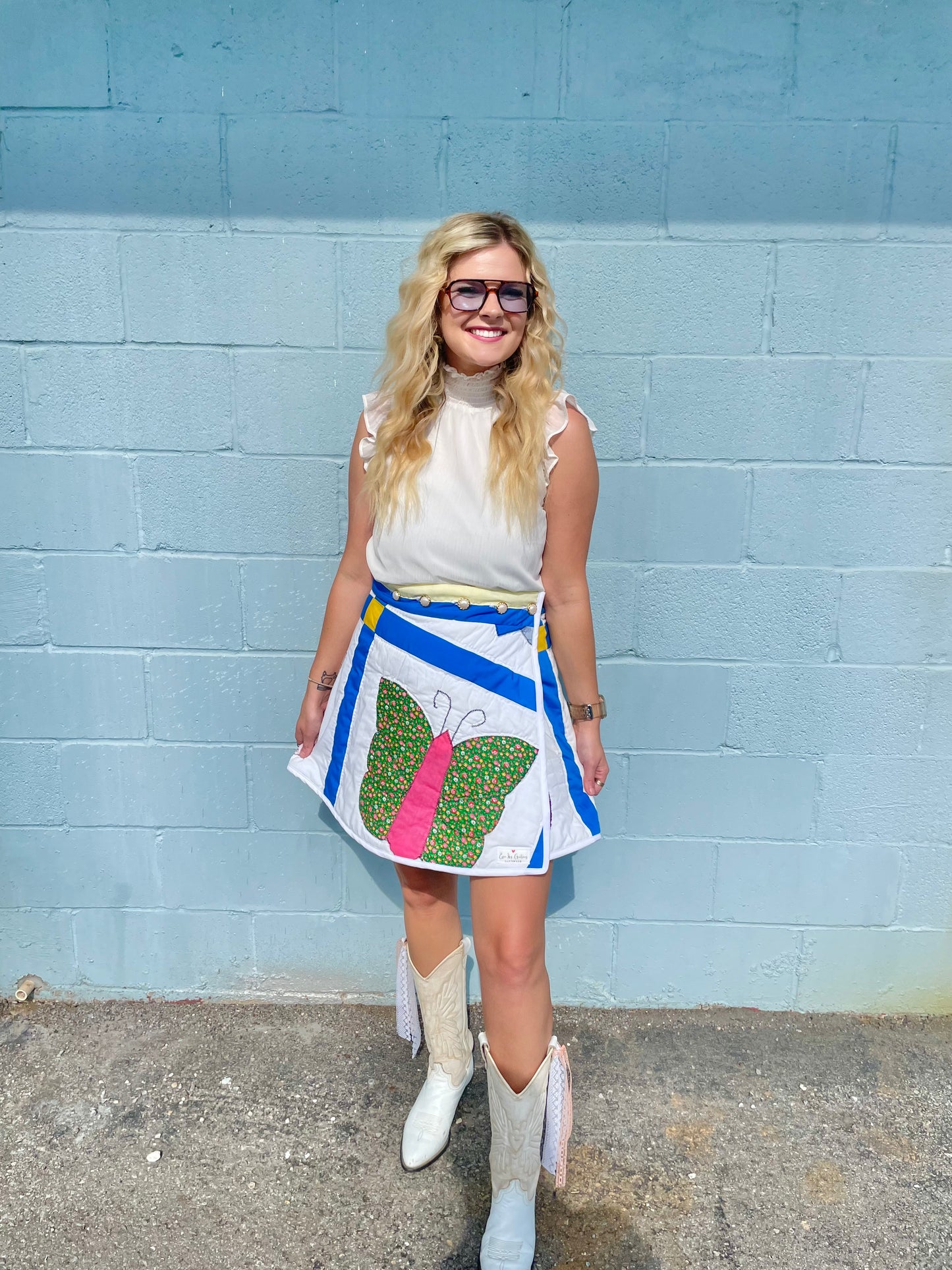 Butterfly Wrap Skirt