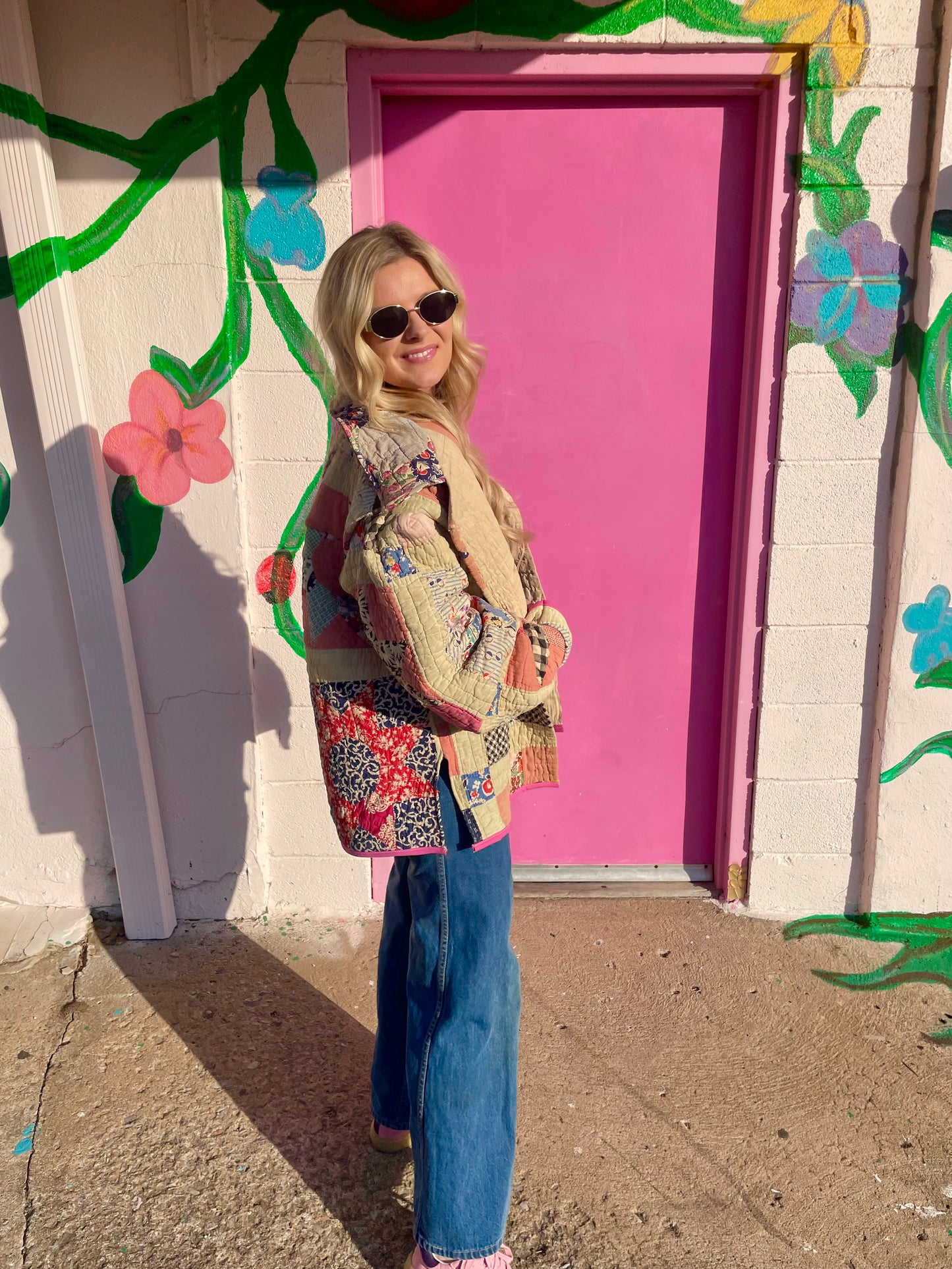 Flower Girl Quilt Coat