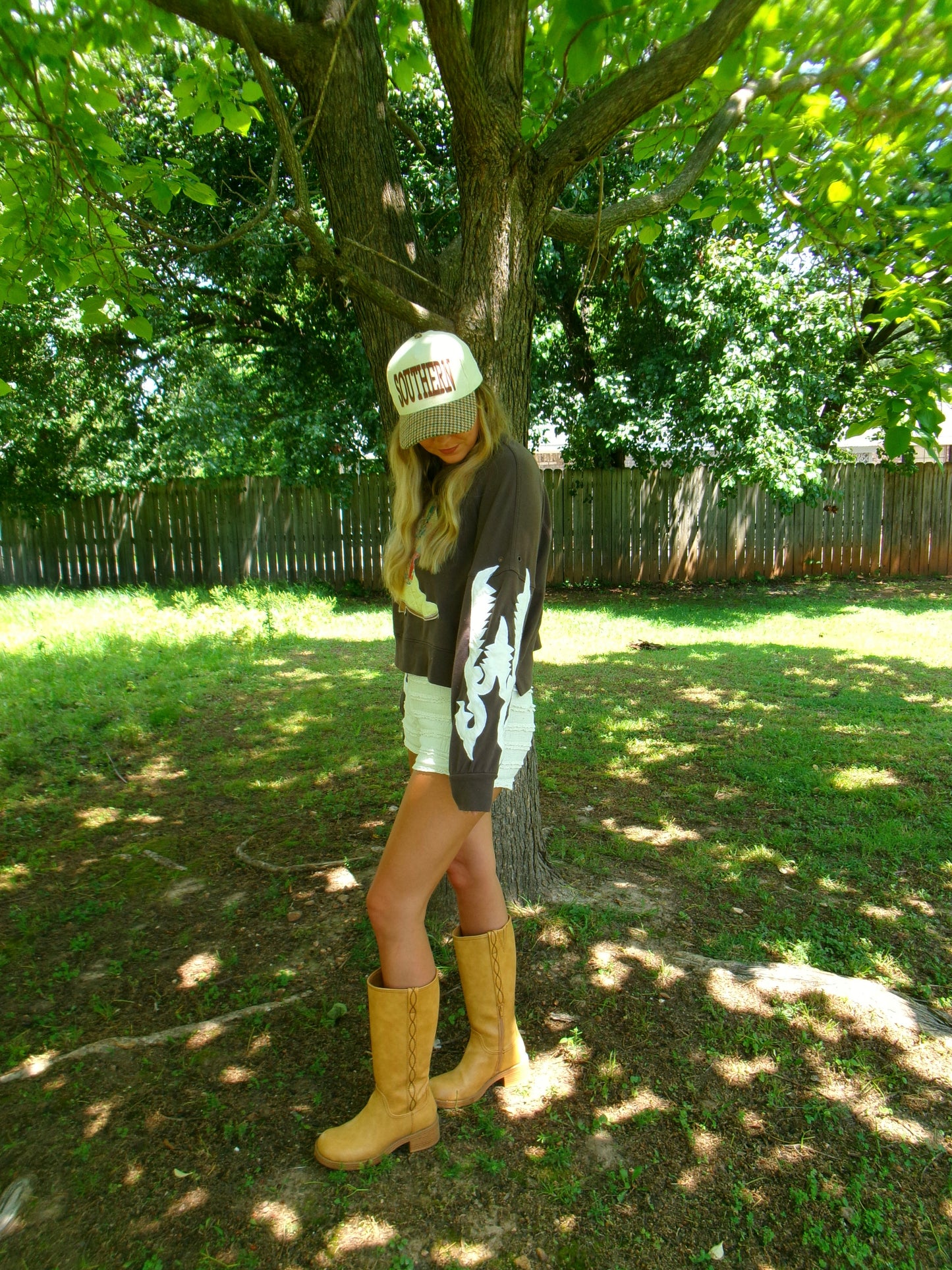 Cowboy Boot Sweatshirt
