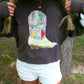 Cowboy Boot Sweatshirt