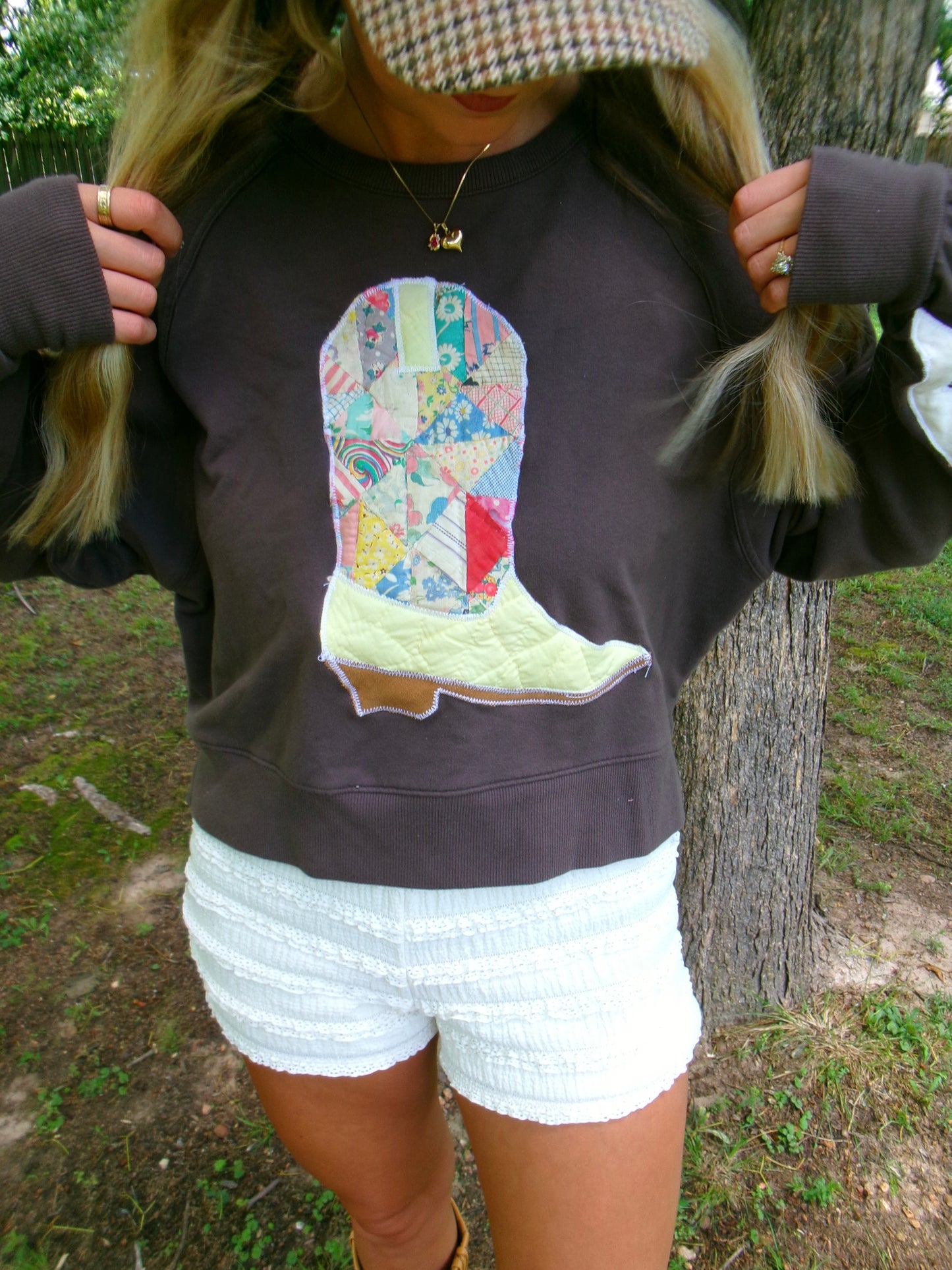 Cowboy Boot Sweatshirt