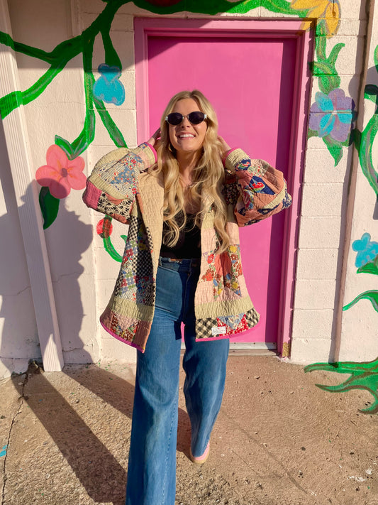 Flower Girl Quilt Coat