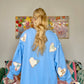 Feeling Blue Heart Sweatshirt