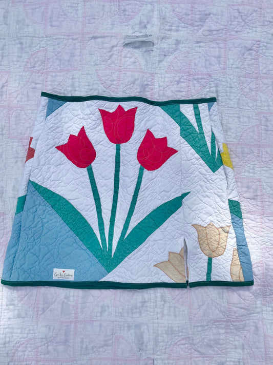 Love For Tulips Quilt Skirt