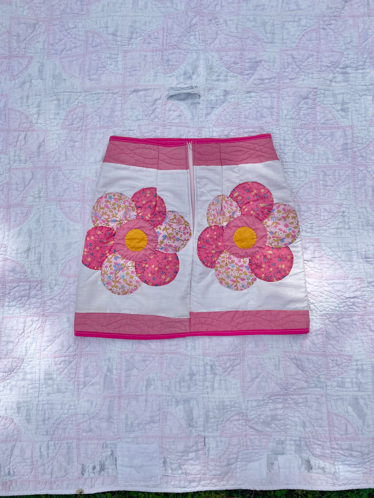 Flower Power Quilt Skirt